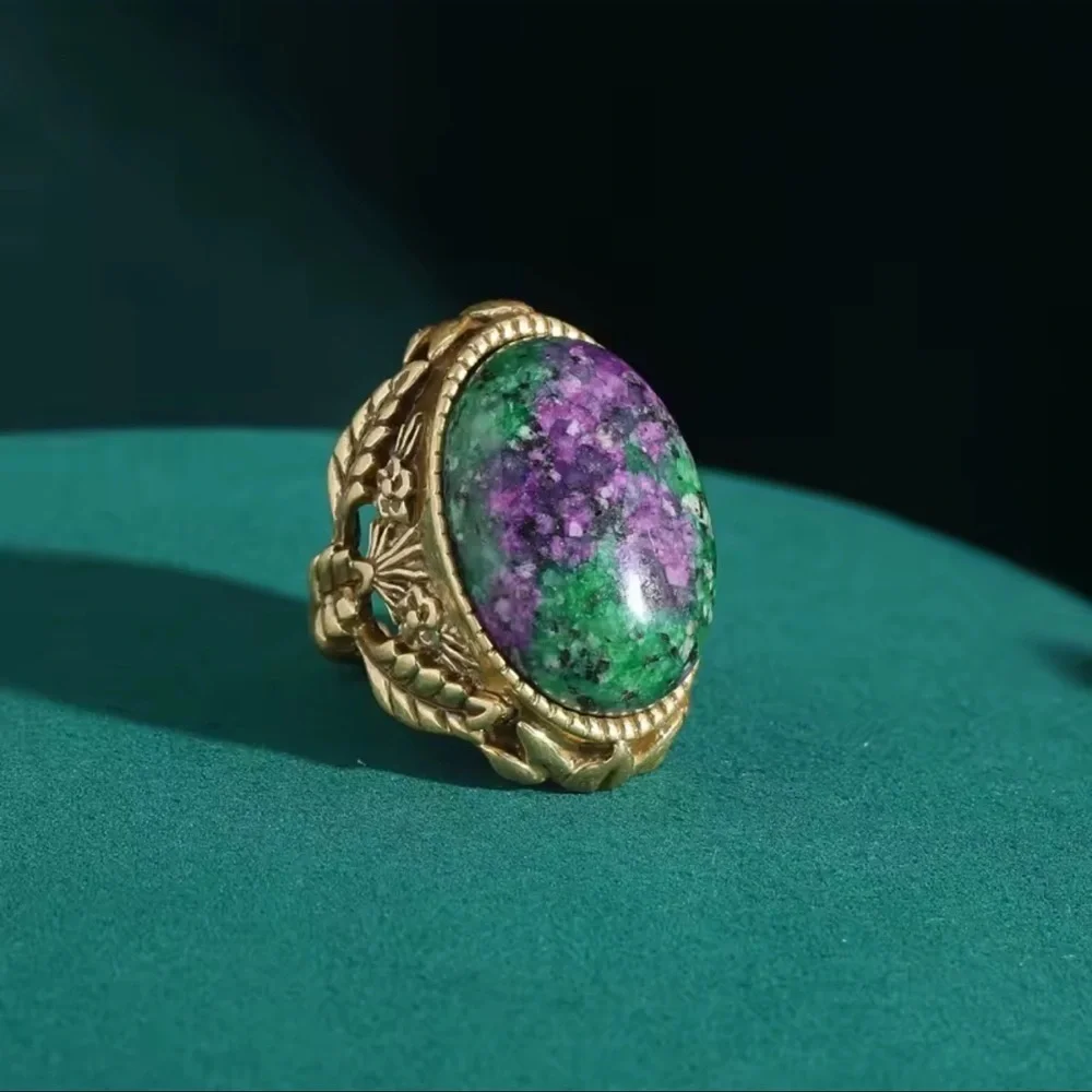 Timeless Royal Heritage Antique Brass Masterpiece Ring